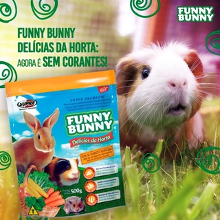 3 Ração Roedores Funny Bunny Delicias da Horta 500 gr (5)