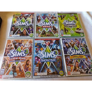 The Sims 3 Jogo Base ou Pacotes de expansão Valores unitários PC DVD-Rom