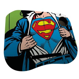 Bandeja Almofada Porta Laptop Notebook Caneta e Copo Dc Comics Super Man, Flash ou Batman (1)