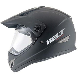 Capacete Moto Helt Cross Vision Preto Fosco Trilha Original (1)