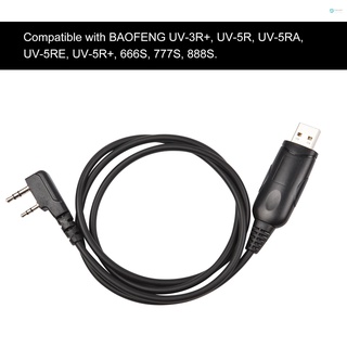 USB Programming Cable Compatible with BAOFENG UV-5R Walkie Talkie Programming Cable for UV-5R/UV-985/UV-3R USB Cable (2)