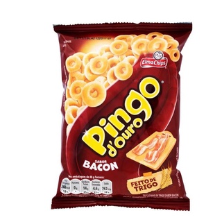 kit c/4 unidades Pingo d'ouro bacon Elma chips