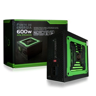 Fonte One Power 600w Atx Para Pc Gamer Computador Bivolt