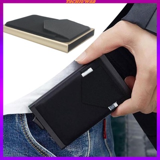 Multipurpose Minimalist Wallet Business Card Case RFID Technology Credit Card Holder