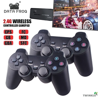 Video Game Consoles 4K 2.4G Wireless 10000 Games 64GB Retro Classic Gaming Gamepads TV Family Controller For PS1/GBA/MD twinkle13
