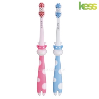 Escova de Dente Infantil Kess Basic Kids Higiene Bucal A partir 2 anos