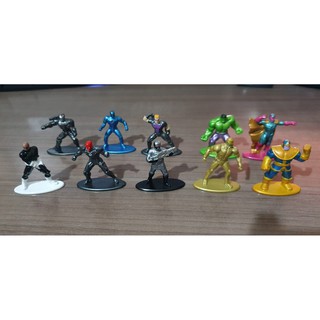 Personagens Marvel - Nano MetalFigs - Original e de metal - Avengers Coleção e Brinquedos (2)