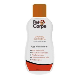 kit 2 Shampoo Clorexidina Dug Cães Seborreia Anti Queda 500ml