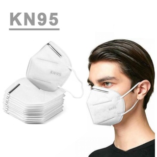 Promoção Kit 10 Máscaras Kn95 Proteção 5 Camada Respiratória Pff2 N95 branca