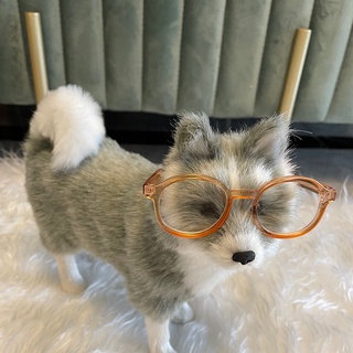 1 Pc Adorável Pet Óculos Cat Dog Produtos Gatinho Brinquedo Do Cão De Sol Fotos Accessoires Rodada Colorido Plástico (5)