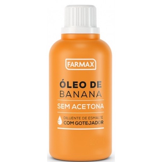 Diluente De Esmalte Oleo De Banana 28ml Farmax