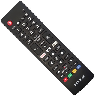 Controle Remoto para Tv LG Smart Compatível com Akb75095315 netflix e amazon