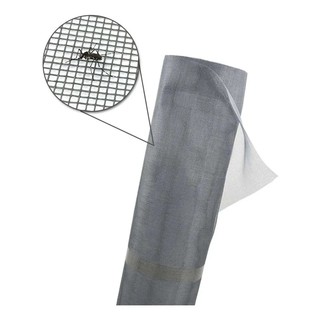 Tela de Fibra de Vidro Revestida com PVC Tela Mosquiteira Contra Dengue Chicungunha Anti Inseto - Largura 1,00 X 1 Metro
