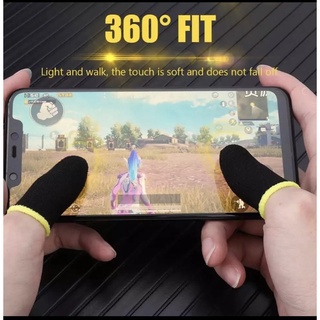Luva de Dedo Gamer - Hud dedos Competitivo Mobile