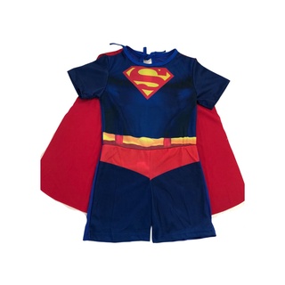 Fantasia Infantil Super Homem Superman Menino com Capa Kids