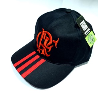 Boné C.R. Flamengo Retrô Black&Red Premium Rubro Negro Mengão