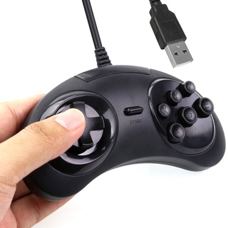 Controle Joystick Compatível PC/ USB Play Game Preto (1)