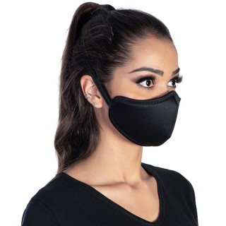 Mascara De Proteção Facial Tripla Camada Ninja Reutilizavel