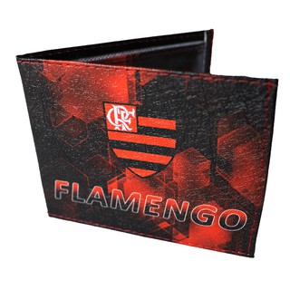 Carteira Masculina Slim de Time Flamengo Com Porta Cartões e `Porta Documentos (2)