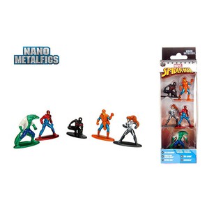 Nano Metalfigs - Spider Man - Marvel - 5 Pack A - Jada Toys