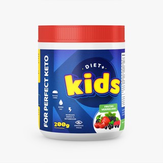Diet + Kids Suplemento Nutricional Infantil Frutas Vermelhas