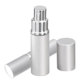 Frasco Porta Perfume 10 ML De Alumínio Prata