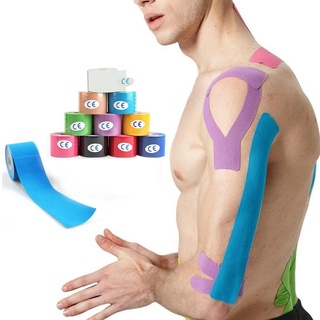 Bandagem Elástica 5cm X 5m - Fita Kinesio Tape Fisioterapia Ortopedia
