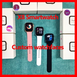 Smartwatch X8 Relógio Inteligente Iwo X8 Bluetooth Chamada Freqüência Cardíaca Pressão Arterial Relógio à Prova D'água (1)