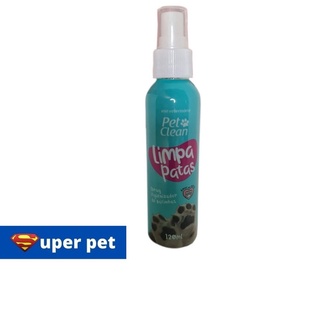 Limpa Patas Limpador de Patinhas para Cachorro e Gato Pet Clean - Spray 120 mL