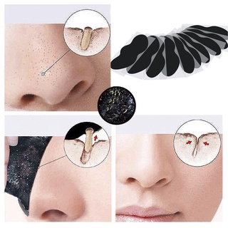 10 Peça/Adesivo Removedor De Cravos Bambu-Mascara Facial-Purificante-Skin Caremáscara Removedora De Cravos (9)
