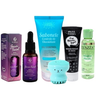 Kit Skin Care Antioleosidade Anti-acne Cuidado Facial Rotina Básica Pele Oleosa e Acneica SkinCare (2)