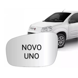 ESPELHO P/ RETROVISOR FIAT NOVO UNO ( WAY / VIVACE / ATTRACTIVE / SPORTING ) - REFIL LENTE ESPELHO PARA CARRO