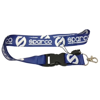 Sparco Racing Auto Cadeia Chave ID Card Hanging Strap Tecido Assento De Cartão Móvel Cordão Para Estilo