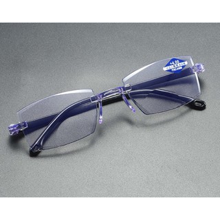 Lupa Para Leitura +1,00 Óculos Grau Bifocal Anti Luz Azul B F V14
