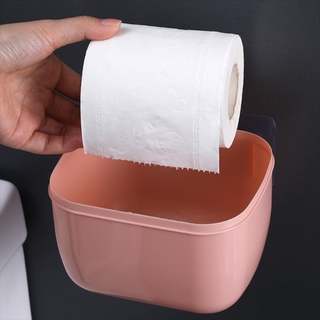 Practical Convenient Toilet Tissue Box Perforated Waterproof Roll Paper Household Toilet Paper Rack (3)
