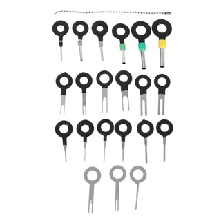 21Pcs Terminals Removal Key Tools Set For Car, Auto Electrical Wiring Crimp Connector Pin Extractor Puller Repair Remover Key Tools Set For Most Connector Terminal (3)