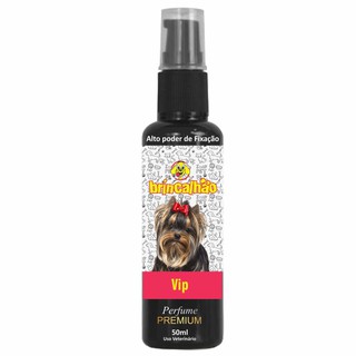 Perfume Premium de Alta Fixação Para Cachorros e Gatos 50Ml Brincalhão