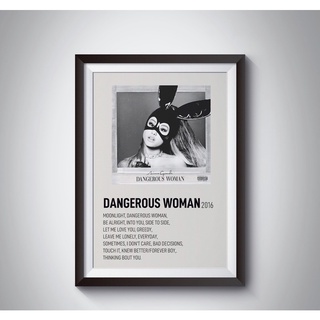 Quadro Álbum Dangerous Woman - Ariana Grande