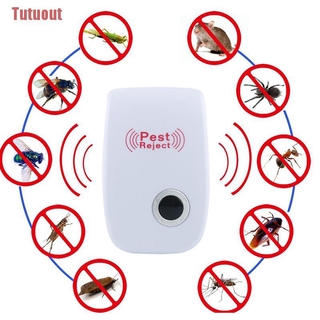 Rádio / Repelente Elétrico Ultrassônico Para Ratos / Aranha / Mosquitos / Insetos / Pestes