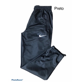 Calça Nike Flanelada Bolso com Zíper Regulador na Perna Muito Confortável Perfeita Para Corrida e Academia verão
