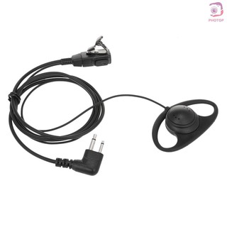 Pr* Universal Finger PTT Earpiece with Microphone Headset for Motorola Two Way Radio Walkie Talkie Two Pin M Plug (7)