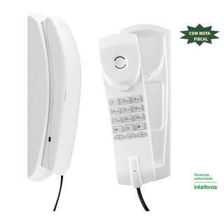 Interfone e Telefone digital p/condomínio Intelbras TC 20 - Branco