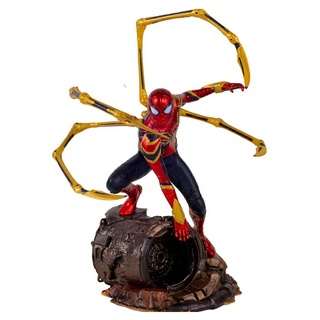 Figura de ação de 8" e 20 cm para brinquedos decorativos para crianças Vingadores Guerra Infinita Homem-Aranha