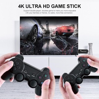 4K HDMI 3500 jogos retro Console sem fio Jogador duplo / único Game stick Video game jogos de dois (2)