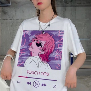 Camiseta Branca ayato yuri Yarichin Bitch Club yaoi Fujoshi