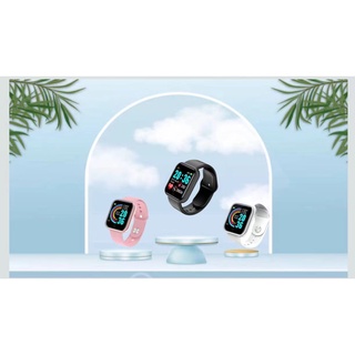 Smartwatch D20 Com Aviso De Mensagem Monitor De Exercícios Relógio Inteligente Sincronização Bluetooth USB Várias Cores