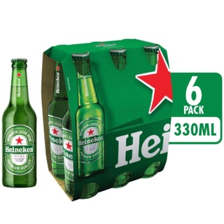 Cerveja Heineken Long Neck 6 Garrafas de 330 ml
