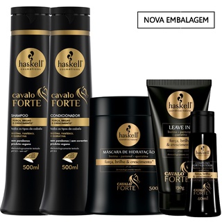 Kit Com 5 Itens Haskell Cavalo Forte 500ml (1)