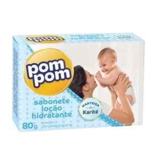 Kit Bebe Higiene Fraldas Pompom DermaProtek, Lenços MamyPoko Shampoo Pomada (3)