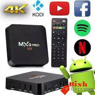 TV BOX MXQ PRO 4K 2.4 64 GB HD / 4GB RAM Smart TV com Netflix / Youtube (1)